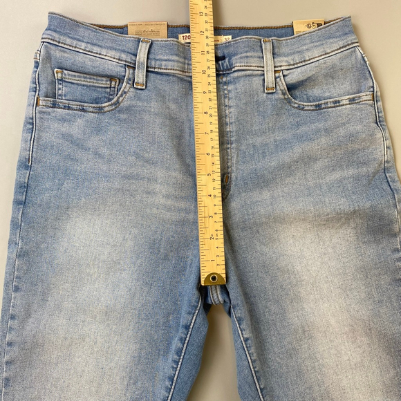 Women's Levi's Light Blue 720 High Rise Super Skinny Jeans Size 32 x 28 New - Picture 13 of 13
